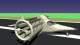 Continue aerial braking on the runway