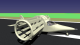 Finalizing aerial braking on the runway